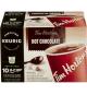 TIM HORTONS K Cup Hot Chocolate, Original, 10 counts