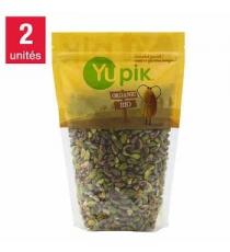 Yupik – Ensemble de 2 sacs de pistaches biologiques sans gluten, 1 kg (2,2 lb)