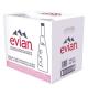 Evian - Eau de source naturelle 12 × 750 ml (bouteille en verre)