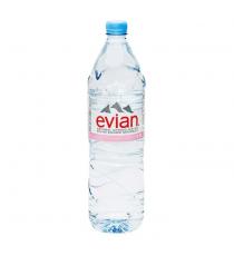 Evian - Eau de source naturelle 12 × 1.5 L