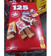Nestlé, mini assortiment de barres de chocolat, paquet de 120