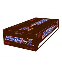 Snickers - Barres de chocolat grand format 24 × 93 g