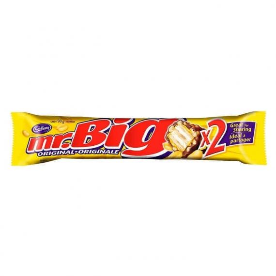 Cadbury Mr. Big King-size Chocolate, 24 × 90 g (3.1 oz)