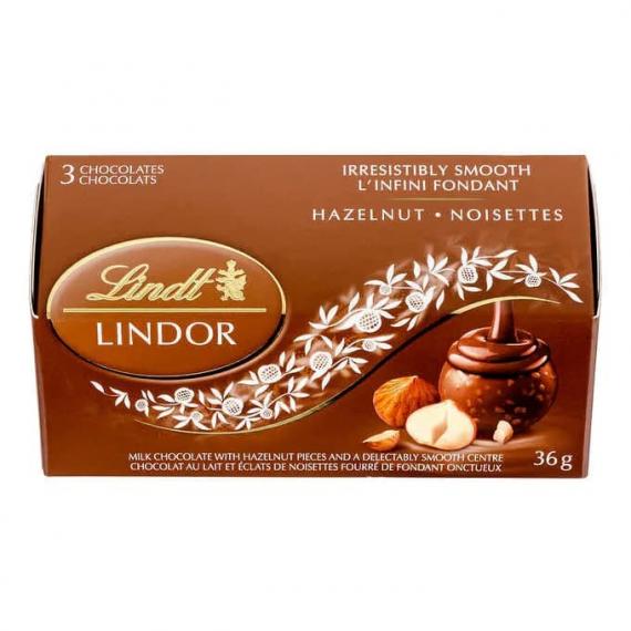 Lindt Chocolate Hazelnut, 12 × 36 g