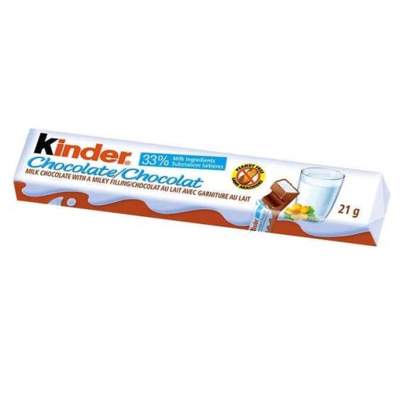 Kinder Chocolate Bars, 36 × 21 g