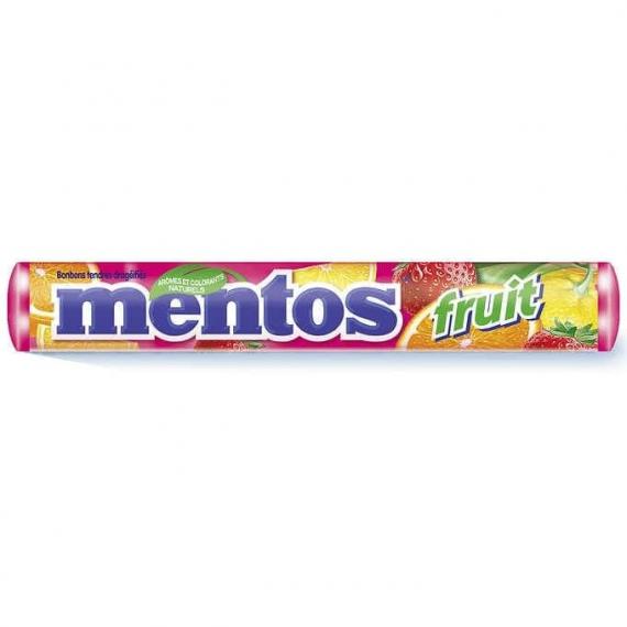 Mentos Fruit Mint Rolls, 20 × 37.4 g