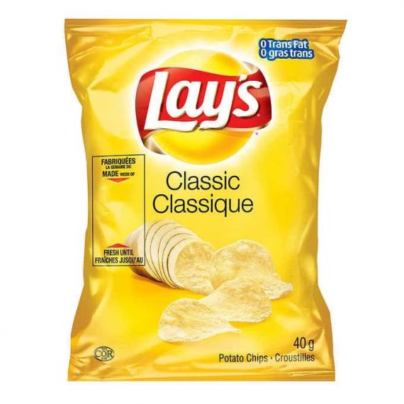 Lay’s Classic Chips, 40 × 40 g