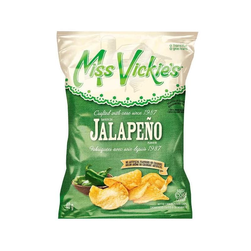 Miss Vickie’s Jalapeno Chips, 40 x 40 g DeliverGrocery Online (DG