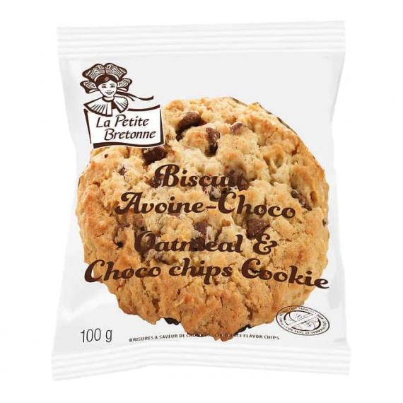 La Petite Bretonne Oatmeal Chocolate Chip Cookies, 36 packs of 2