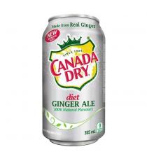 Canada Dry Diet Ginger Ale, 12 × 355 mL