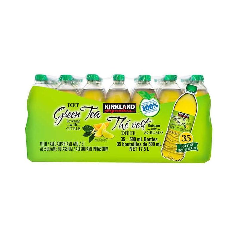 Kirkland Signature Diet Green Tea, 35 × 500 mL DeliverGrocery Online