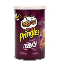 Pringles BBQ Potato Chips, 12 × 68 g