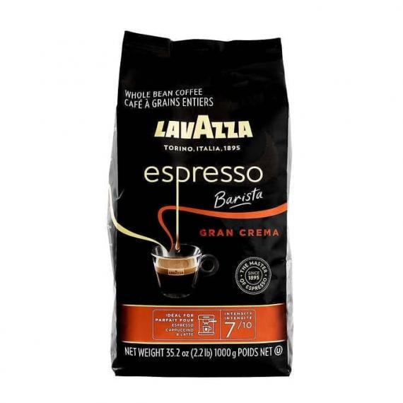 Lavazza Gran Crema Espresso Barista Whole Bean Coffee, 1 kg