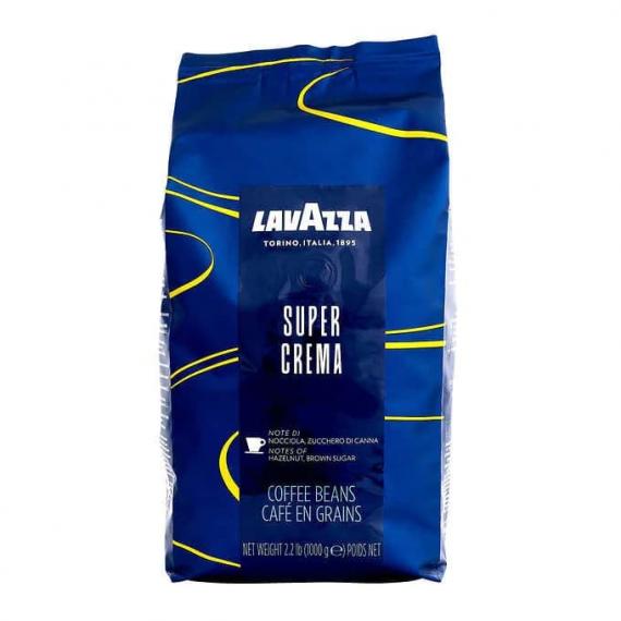 Lavazza Super Crema Whole Bean Coffee, 1 kg