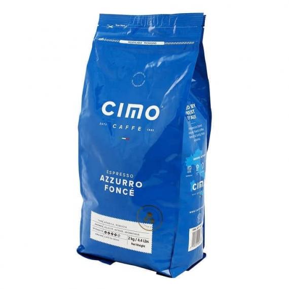 Cimo Espresso Azzuro Dark Coffee Beans, 2 kg