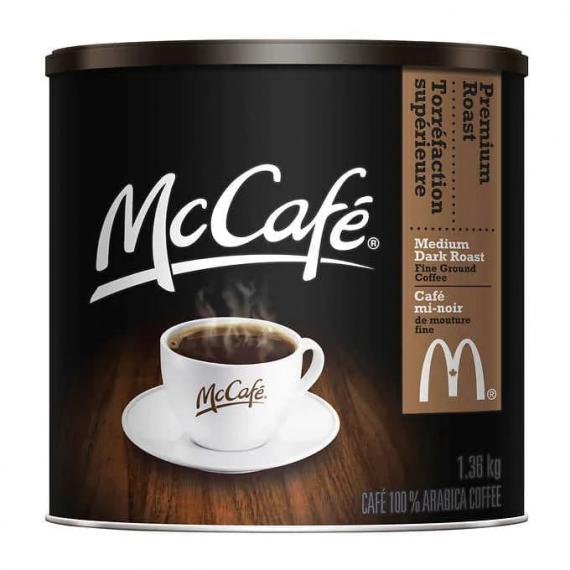 McCafé Premium Roast Fine Ground Coffee, 1.36 kg