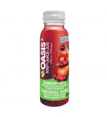 Oasis Cranberry-Apple 100% juice, 24 × 300 mL