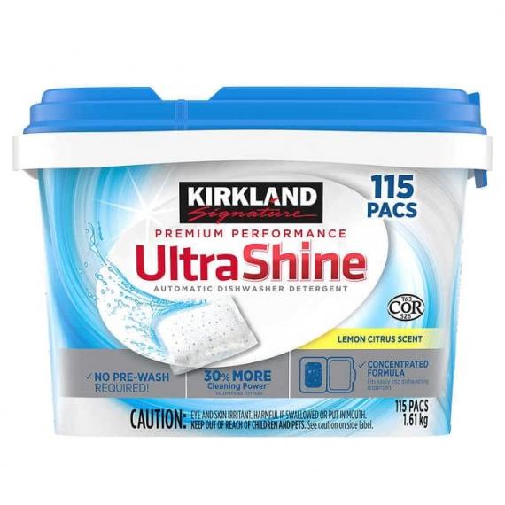 Kirkland Signature - Détergent à lave-vaisselle en sachets Paquet de 115