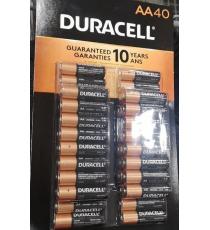 Duracell Piles "AA" Paquet De 40