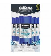 Gillette - Antisudorifique et désodorisant en gel transparent