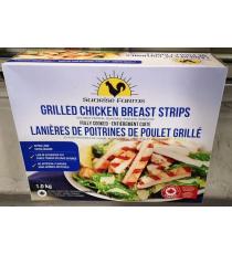 Sunrise Farms Grilled Chicken Breast Strips 1 kg