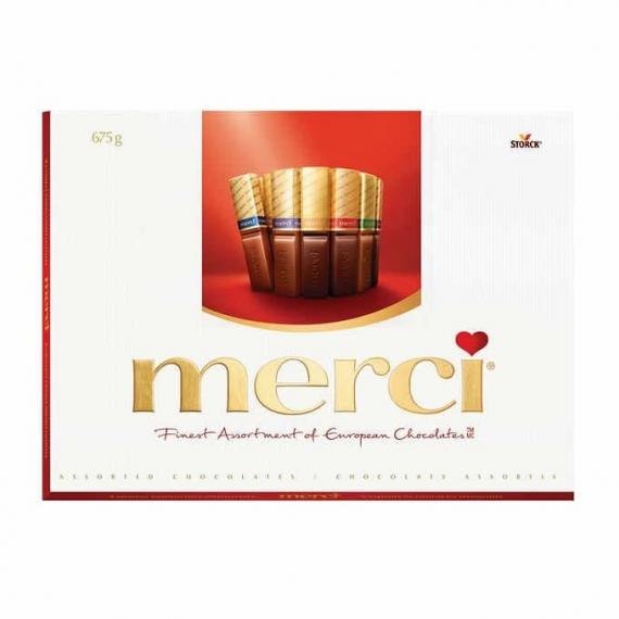 Merci - Boîte de chocolats européens, 675 g