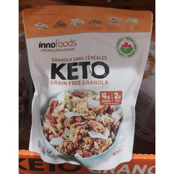 Innofoods Keto Granola Organic 600 g