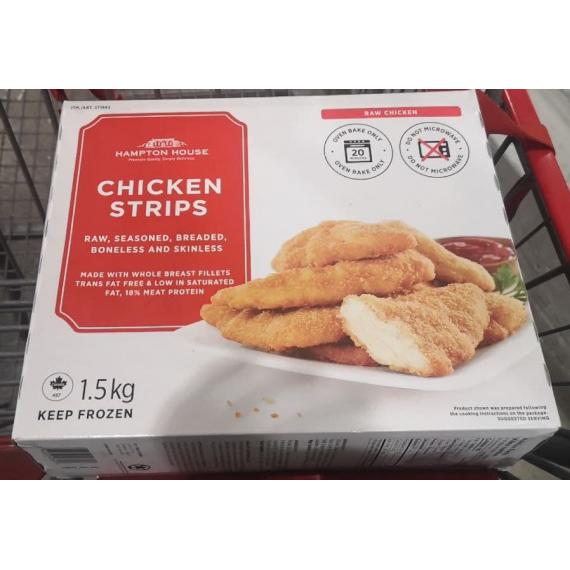 Hampton House Chicken Strips 1.5 kg