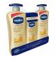 Vaseline Intensive Care Dry Skin Repair Lotion 2 packs of 600 mL + 295 mL