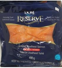 DOM International Smoked Steelhead Salmon 400 g