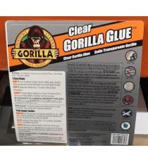 Gorilla - Colle Transparente 1.75 oz Paquet de 3