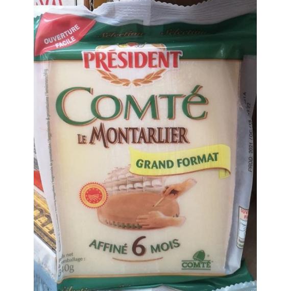 President Comté Le Montarlier Ripened 6 Months 340 g