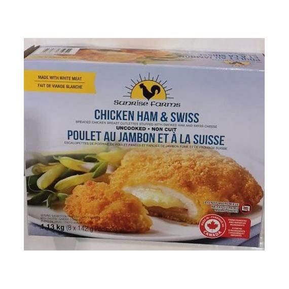 Sunrise Farms Poulet Cordon Suisse 1.13 kg