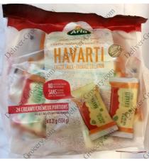 Arla Havarti Snack Cheese Portions 24 x 21 g (504 g)