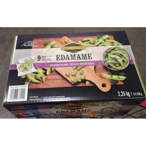 Family Tradition Edamame Soy Beans in PODS 2.25 kg