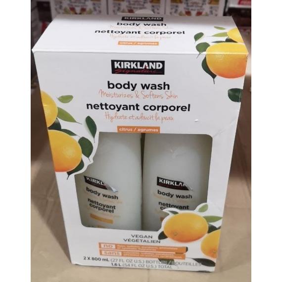 Kirkland Signature Body Wash 2 × 800 mL DeliverGrocery Online (DG), 93542793 Québec Inc.