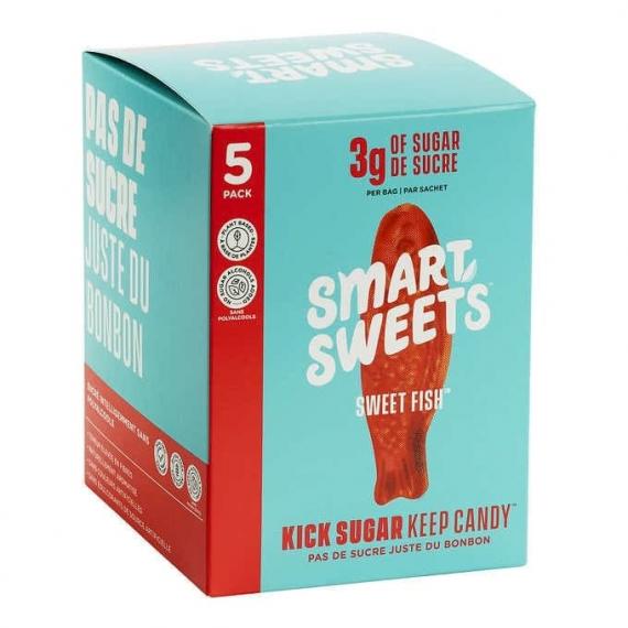 Smart Sweets - Boite de 5 paquets de bonbons Sweet Fish