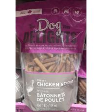Dog Delights, Chewy Chicken Sticks, 1 Kg