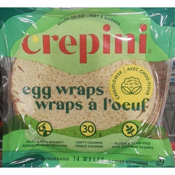 Crepini Wrapes Aux Ouefs 280 g , 14 unites