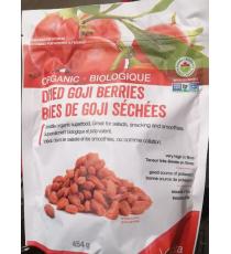Dried Goji Berries, Organic 454 g