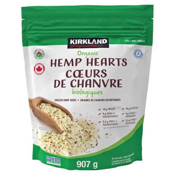 Kirkland Signature Organic Hemp Hearts 907 g