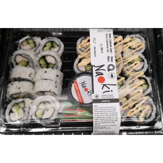 NAOKI Spicy California Roll Sushi 20 Pieces 585 g