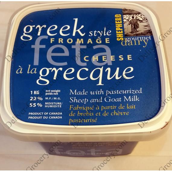 Shepherd Gourmet Dairy Greek Style Feta Cheese 1 kg DeliverGrocery