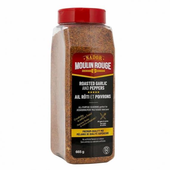 Moulin Rouge Roasted Garlic and Peppers, 665 g