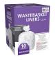 Kirkland Signature Wastebasket Liner Clear Pack of 500