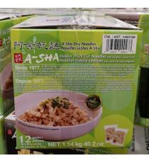 A-SHA Dry Noodles 12 x 95 g