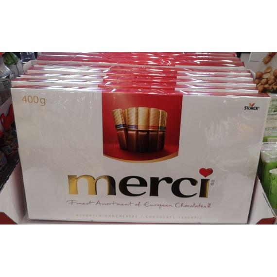 Merci - Boîte de chocolats européens, 400 g - Deliver-Grocery