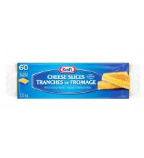 Tranches de fromage Kraft 1.25 kg