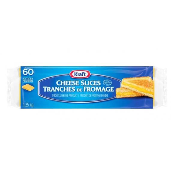 Tranches de fromage Kraft 1.25 kg