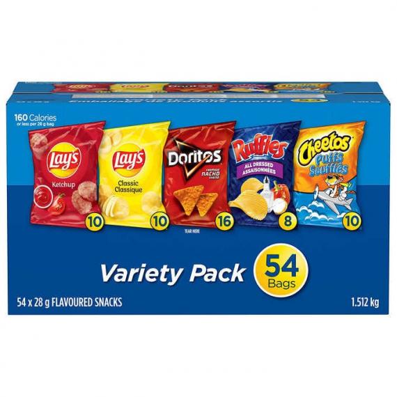 Frito Lay Chips Variety Pack 54 × 28 g